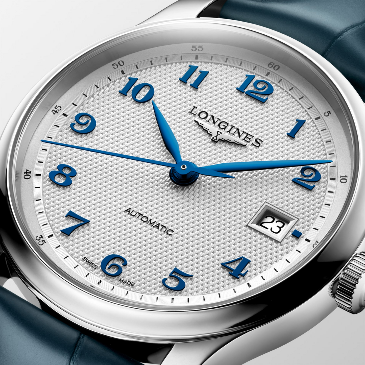 Longines Master Collection Silver Dial Stainless Steel Mens Watch L29494732