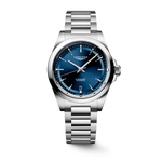 Longines Conquest Blue Dial Stainless Steel Mens Watch L37204926