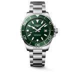 Longines HydroConquest Green Dial Stainless Steel Mens Quartz Watch L37694066