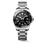 Longines HydroConquest Black Dial Stainless Steel Mens Watch (39mm) L37794566
