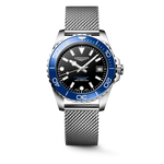Longines HydroConquest Black Dial Stainless Steel Mens Watch (39mm) L37794906