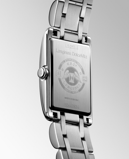Longines DolceVita Silver Dial Stainless Steel Womens Quartz Watch L52554756
