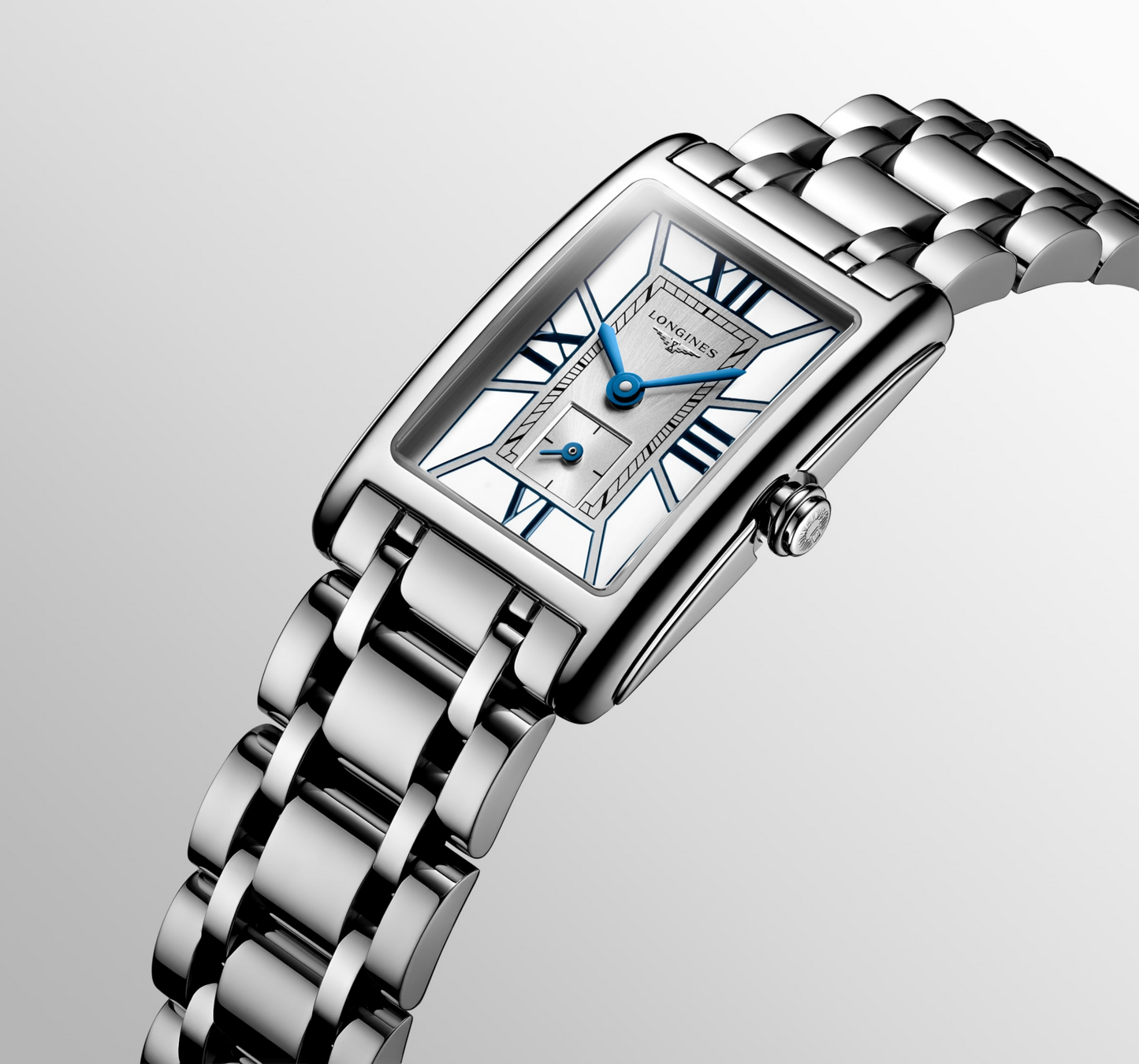 Longines DolceVita Silver Dial Stainless Steel Womens Quartz Watch L52554756