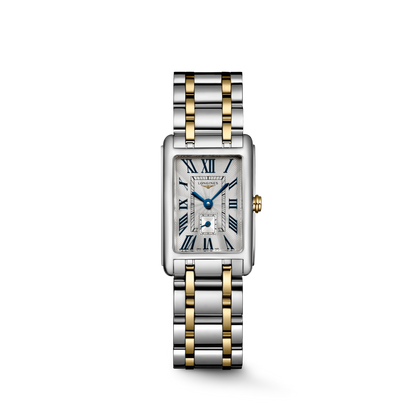 Longines DolceVita Silver Dial Two Tone Womens Quartz Watch L52555707