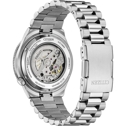 Citizen Tsuyosa Shore Automatic Blue Dial Stainless Steel Mens Watch NJ0230-59L