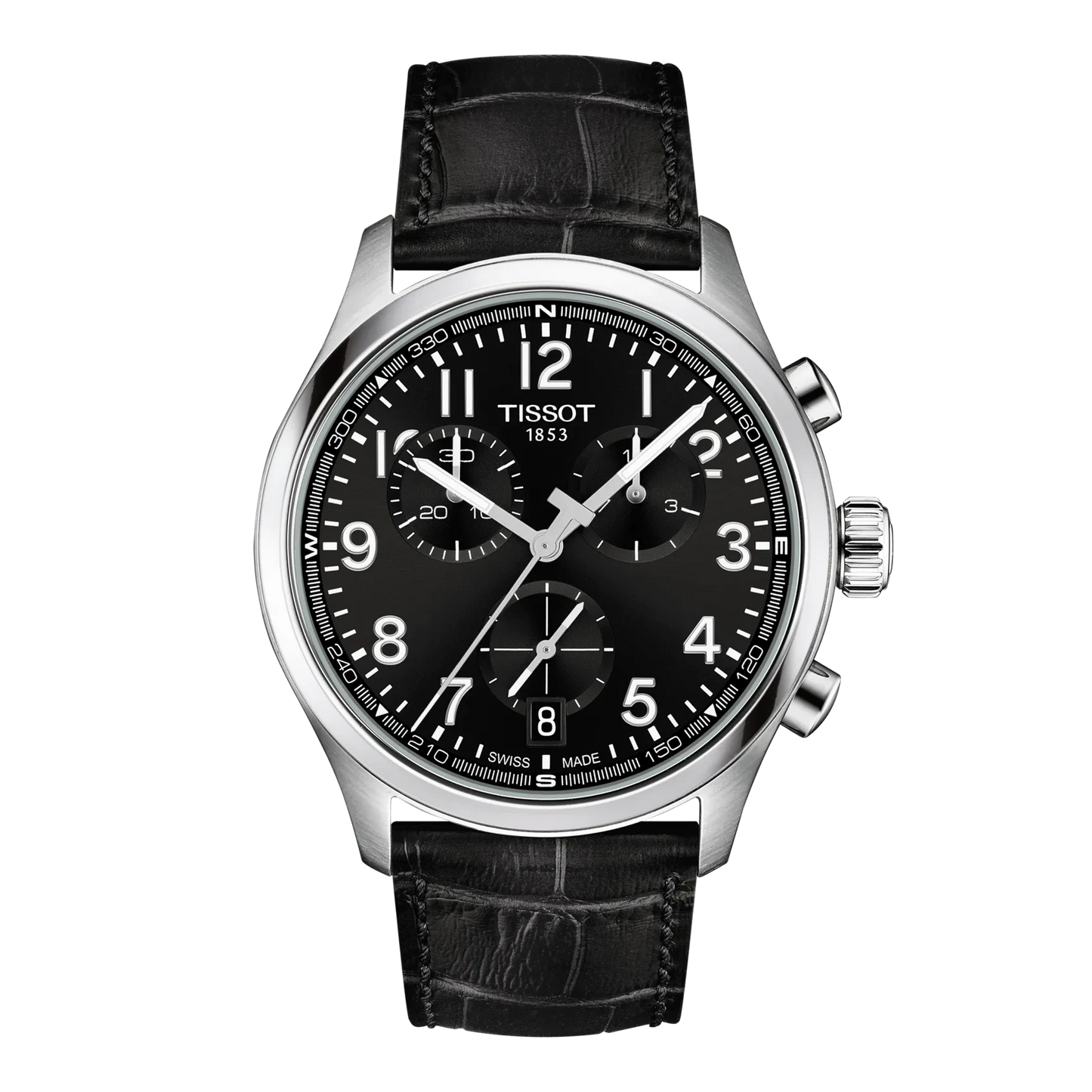 Tissot Chrono L Stainless Steel Black Dial Mens Quartz Chronograph Watch T1164171605200
