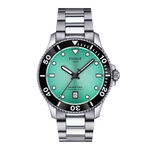 Tissot Seastar 1000 Turquoise Dial Stainless Steel Unisex Quartz Watch T1204101109100