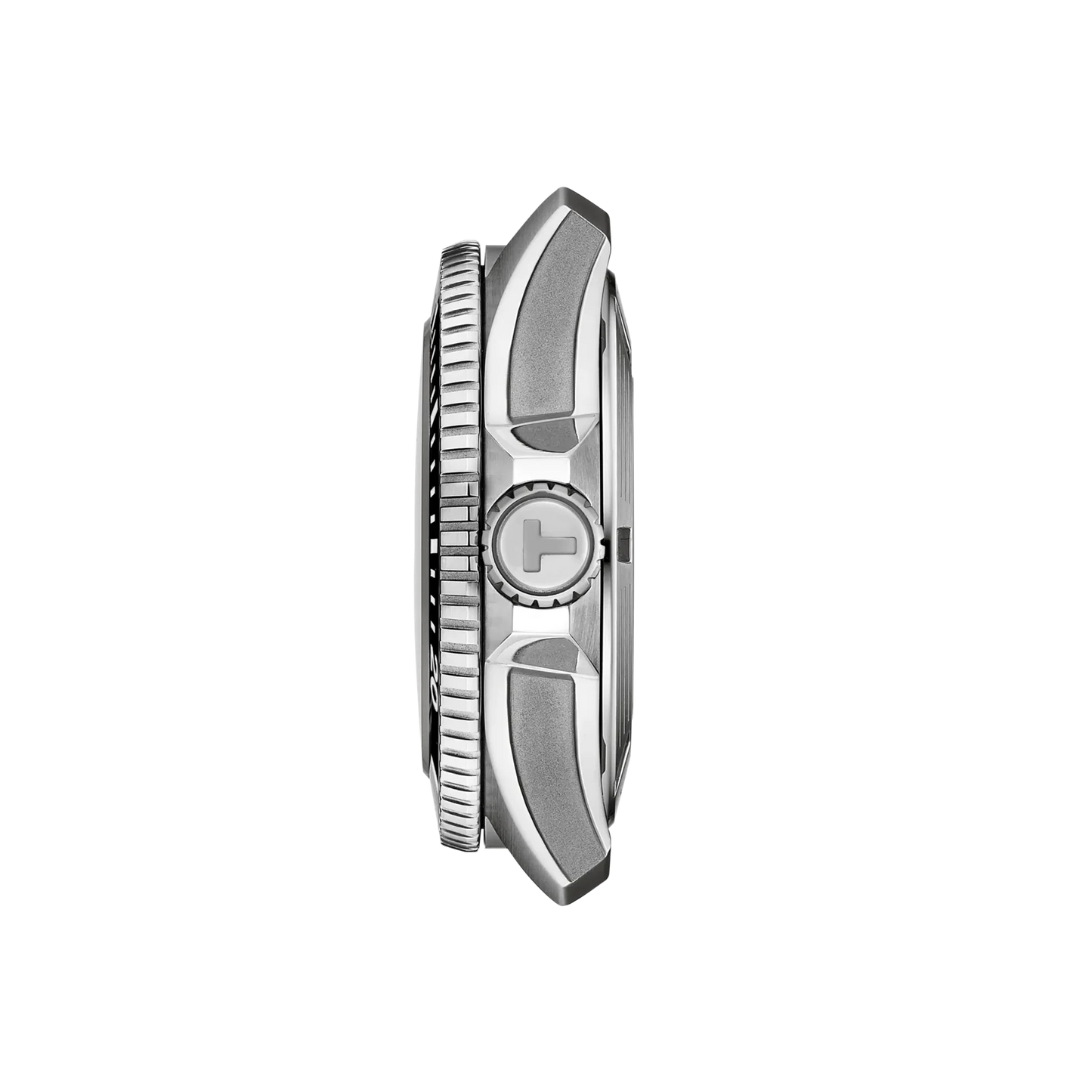 Tissot Seastar 2000 Grey Gradient Dial Stainless Steel Powermatic 80 Mens Watch T1209071105100