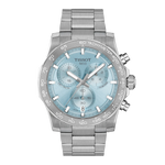Tissot Supersport Stainless Steel Ice Blue Dial Mens Quartz Chronograph Watch T1254171135100