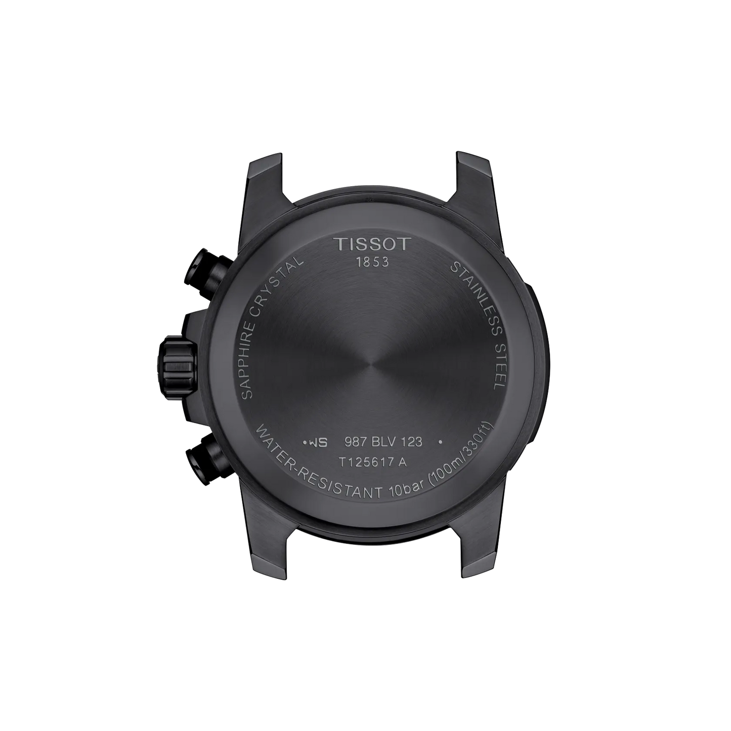 Tissot Supersport Chrono Black Dial Black PVD Stainless Steel Mens Quartz Chronograph Watch T1256173705101