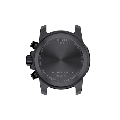 Tissot Supersport Chrono Black Dial Black PVD Stainless Steel Mens Quartz Chronograph Watch T1256173705101