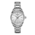 Tissot PR 100 Silver Dial Stainless Steel Womens Quartz Watch T1502101103100