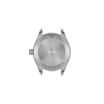 Tissot PR 100 Mother of Pearl Diamond Set Dial Stainless Steel Womens Quartz Watch T1502101111600