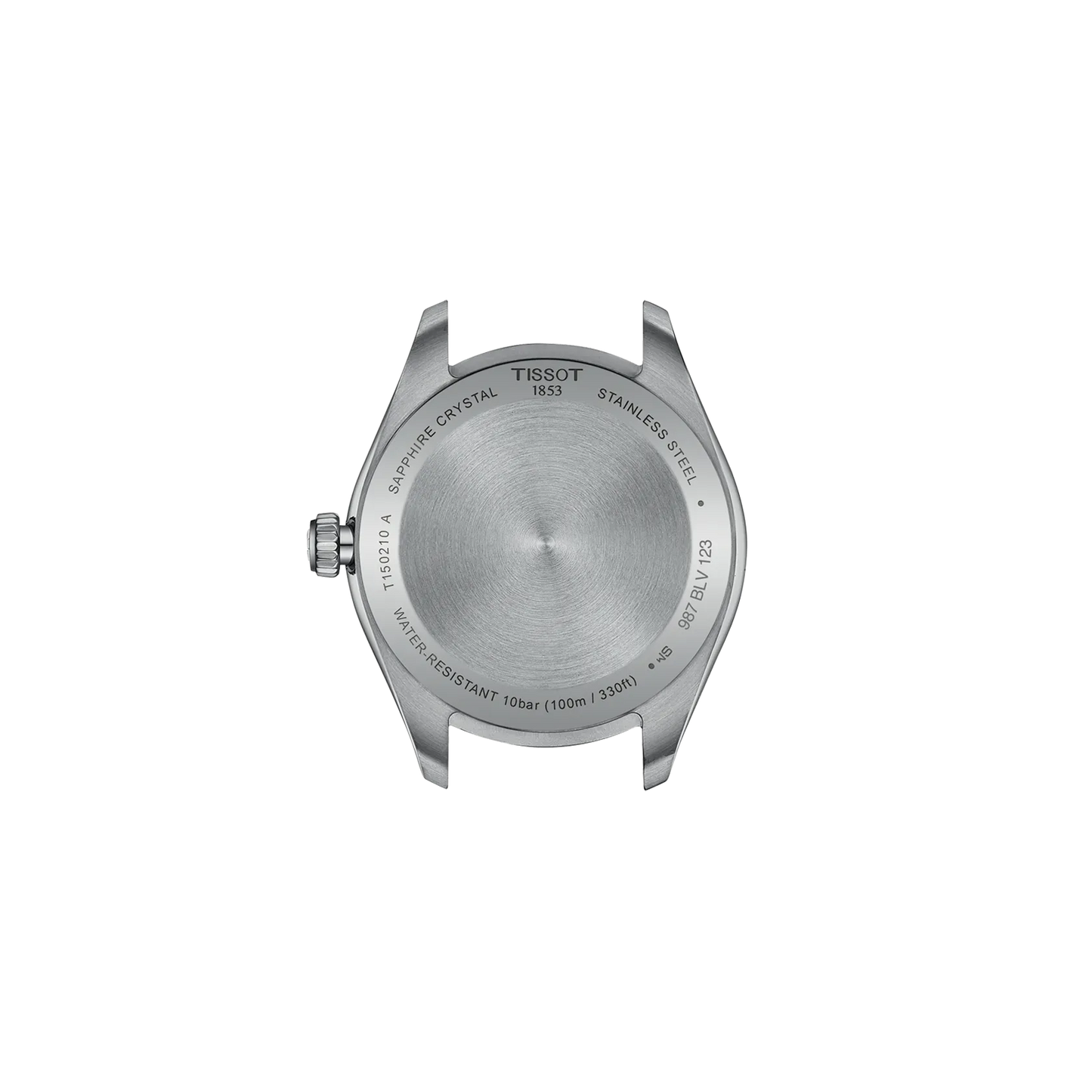 Tissot PR 100 Silver Dial Two Tone Womens Quartz Watch T1502102103100