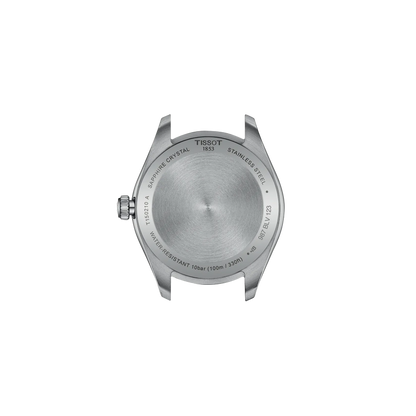 Tissot PR 100 Silver Dial Two Tone Womens Quartz Watch T1502102103100
