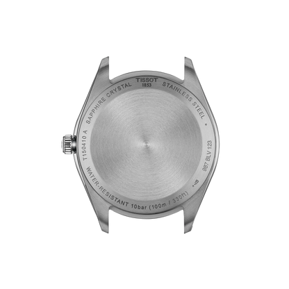 Tissot PR 100 White Dial Stainless Steel Mens Quartz Watch T1504101601100