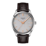 Tissot PR 100 Silver Dial Stainless Steel Mens Quartz Watch T1504101603100