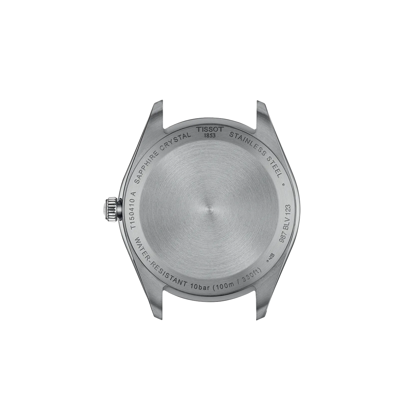 Tissot PR 100 Silver Dial Stainless Steel Mens Quartz Watch T1504101603100