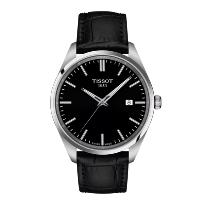 Tissot PR 100 Black Dial Stainless Steel Mens Quartz Watch T1504101605100