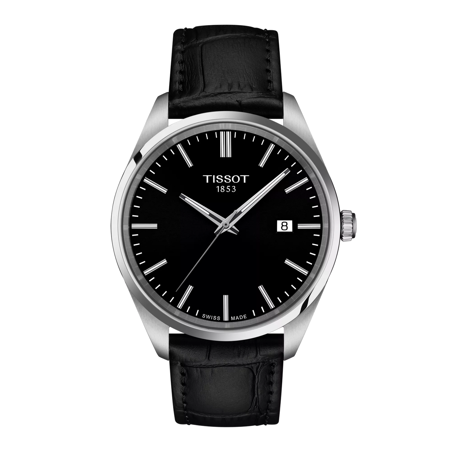Tissot PR 100 Black Dial Stainless Steel Mens Quartz Watch T1504101605100