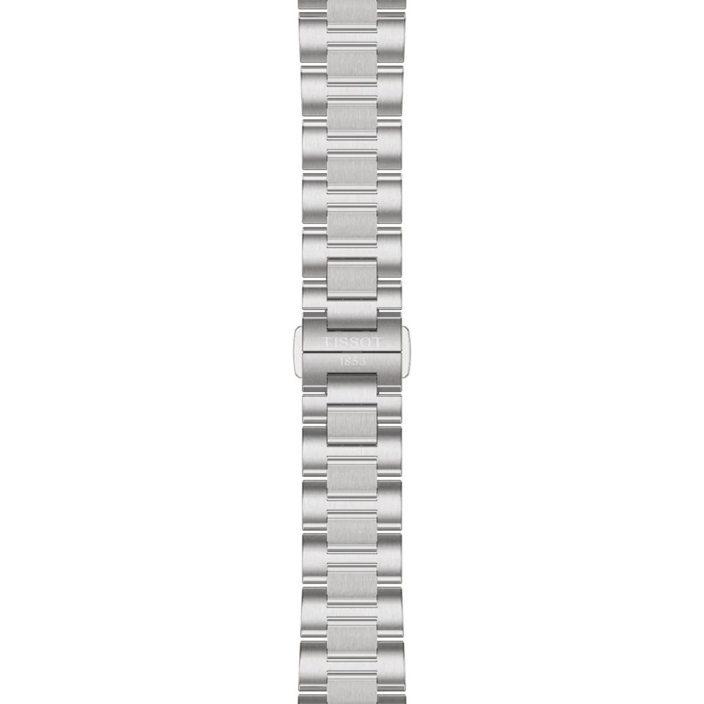 Tissot PRC 100  Solar Ice Blue Dial Stainless Steel Womens Quartz Watch T1518221135100