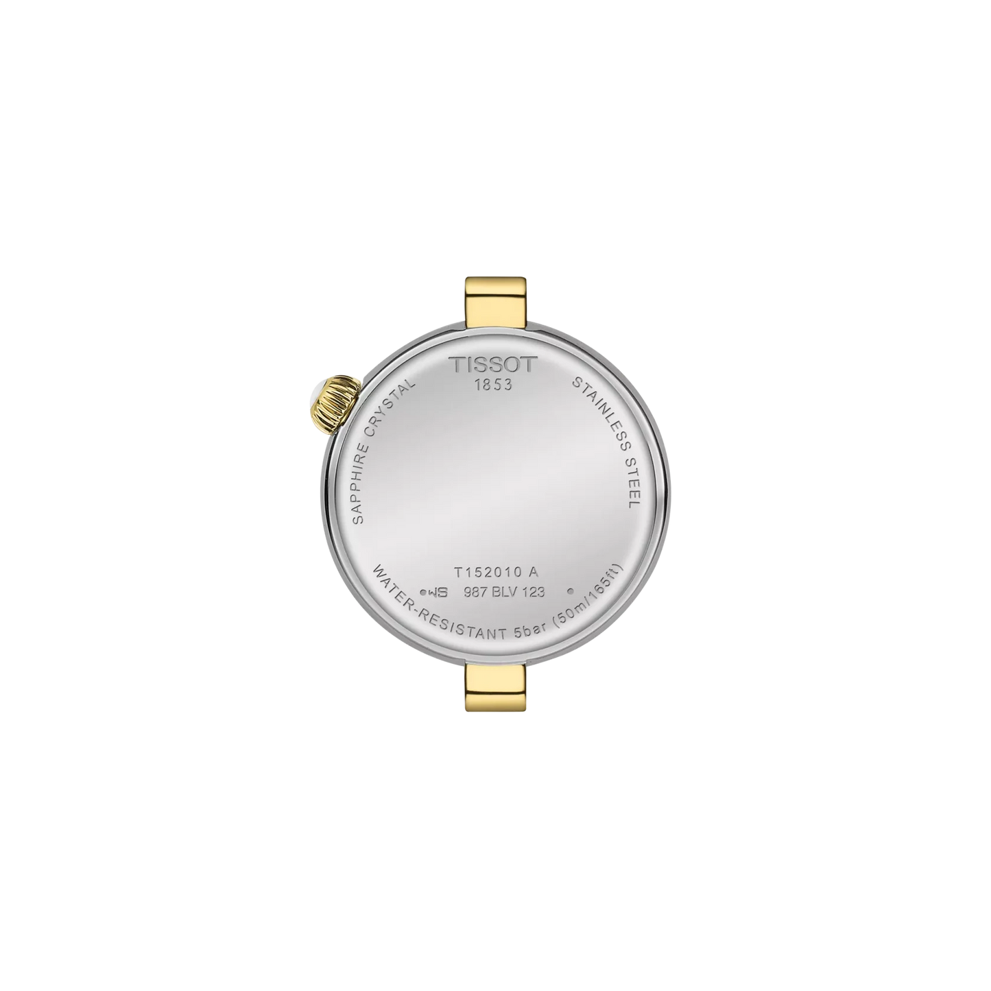 Tissot Desir Mother of Pearl Dial Two Tone Womens Quartz Watch T1520102211801