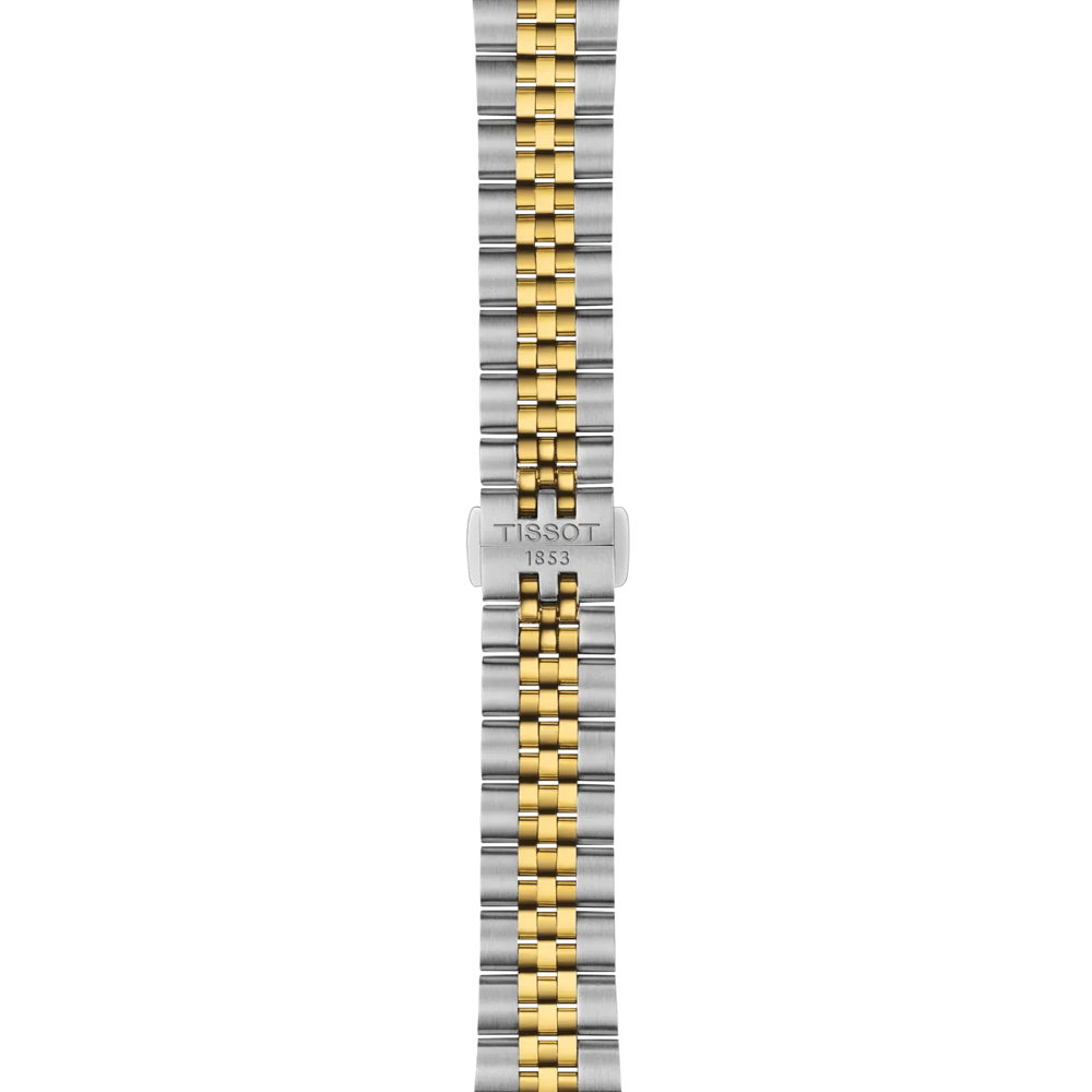 Tissot Ballade Silver Dial Two Tone Womens Quartz Watch T1562102203100