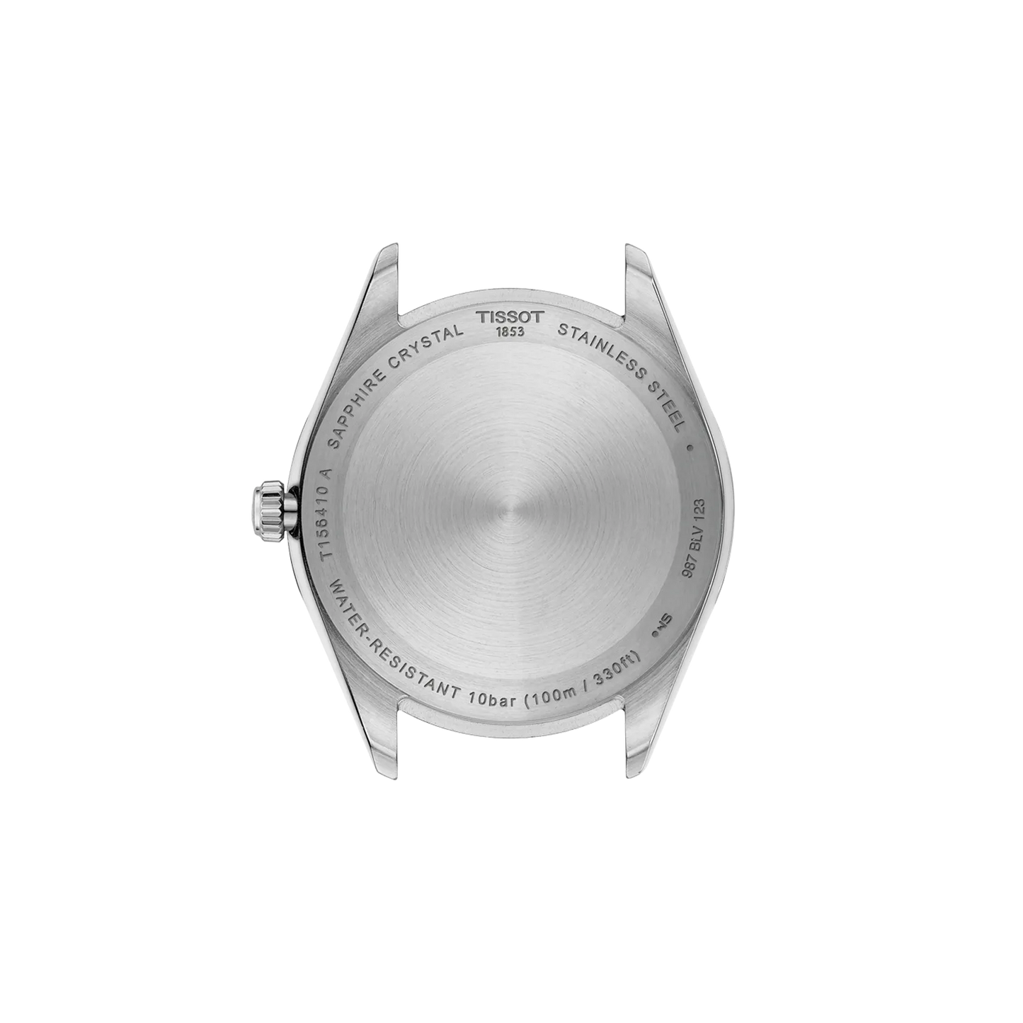 Tissot Ballade Blue Dial Stainless Steel Mens Quartz Watch T1564101104100