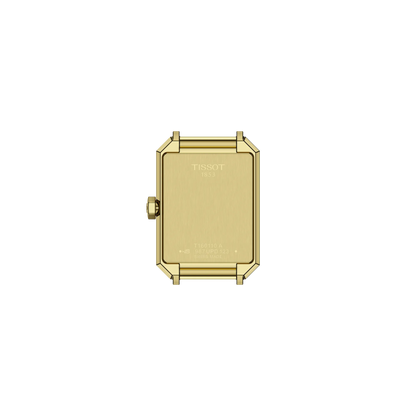 Tissot SRV Champagne Dial PVD Gold Plated Womens Quartz Watch T1601103302300