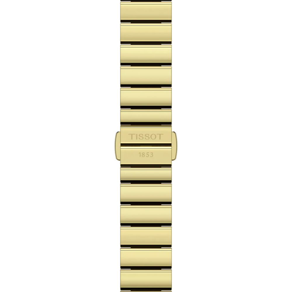 Tissot SRV Champagne Dial PVD Gold Plated Womens Quartz Watch T1601103302300