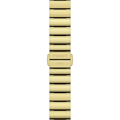 Tissot SRV Champagne Dial PVD Gold Plated Womens Quartz Watch T1601103302300