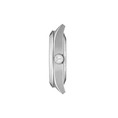 Tissot Gentleman 38mm Powermatic 80 Black Dial Stainless Steel Mens Watch T1658071105100