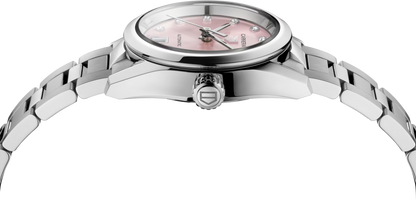 TAG Heuer Carrera Pink Diamond Set Dial Stainless Steel Womens Watch WBN2416.BA0621