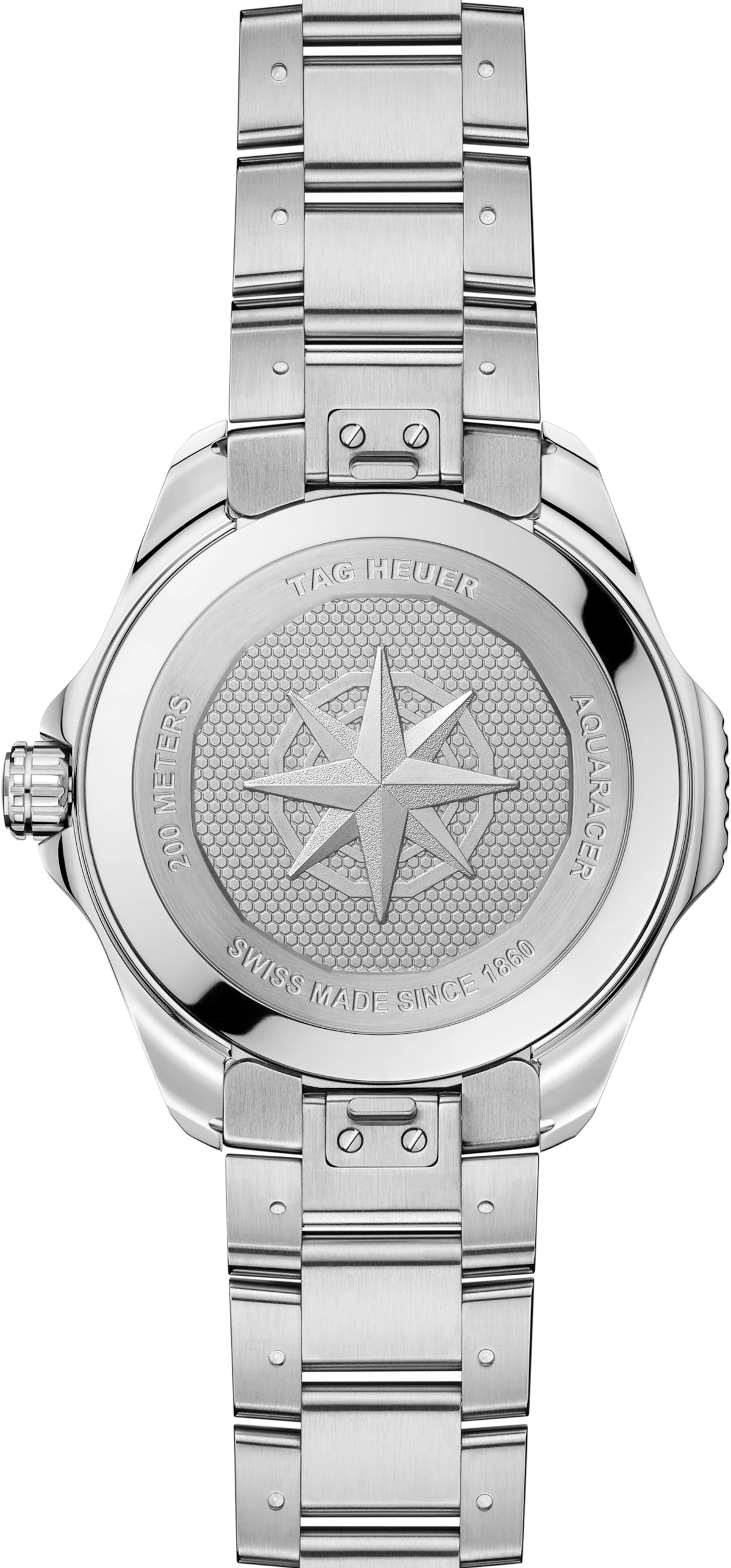 TAG Heuer Aquaracer Professional 200 Solargraph Blue Dial Stainless Steel Mens Quartz Watch WBP1117.BA0047
