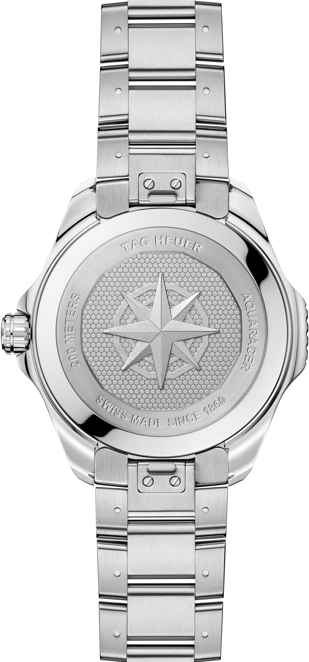 TAG Heuer Aquaracer Professional 200 Solargraph Green Dial Stainless Steel Mens Quartz Watch WBP1118.BA0047