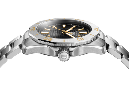 TAG Heuer Aquaracer Professional 200 Limited Edition Solargraph Black Dial Stainless Steel Mens Quartz Watch WBP1119.BA0000