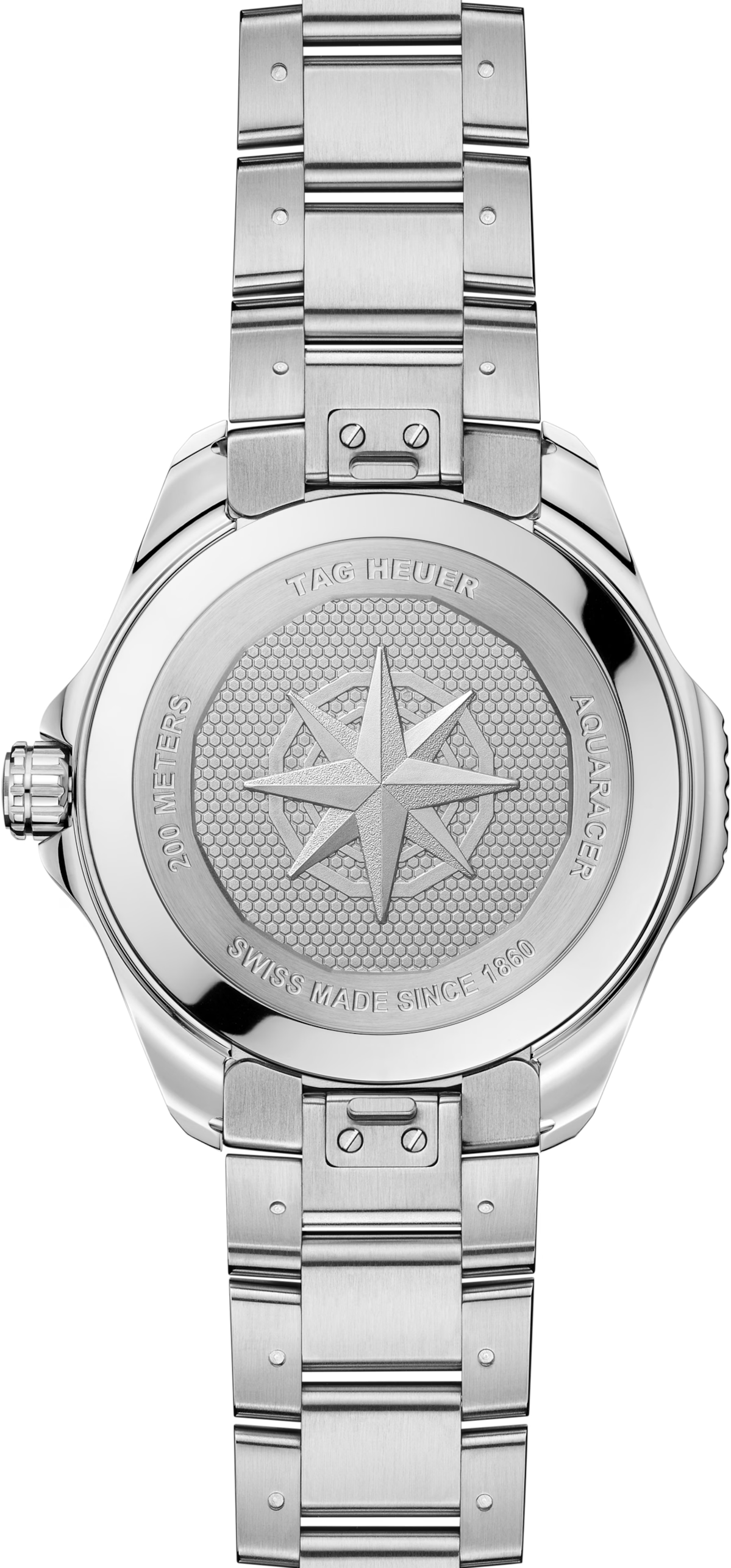 TAG Heuer Aquaracer Professional 200 Solargraph Grey Dial Titanium Mens Quartz Watch WBP1190.BZ0003