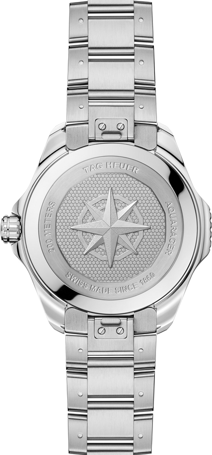 TAG Heuer Aquaracer Professional 200 Solargraph Grey Dial Titanium Mens Quartz Watch WBP1190.BZ0003