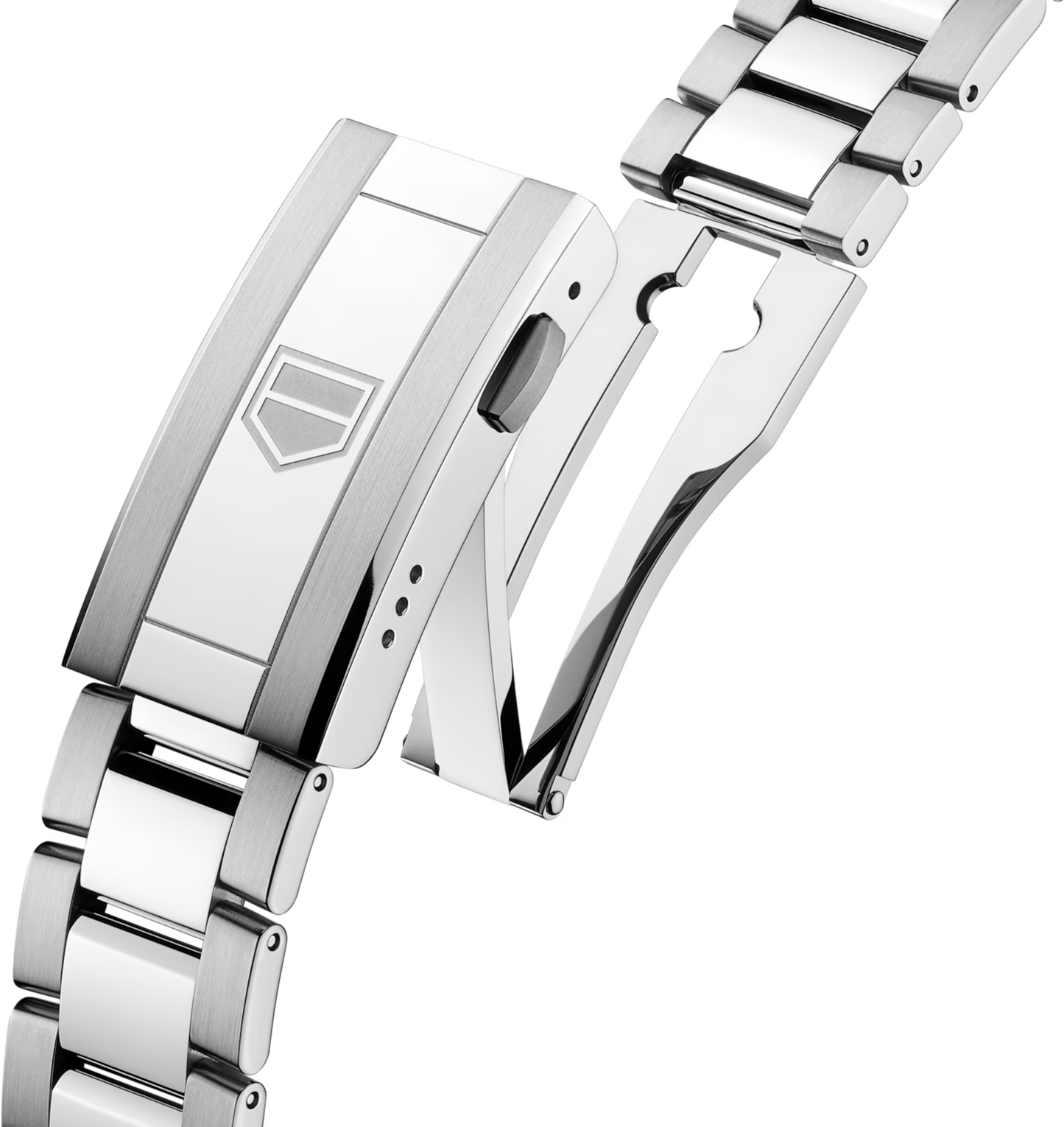 TAG Heuer Aquaracer Professional 200 Solargraph Grey Dial Titanium Mens Quartz Watch WBP1190.BZ0003