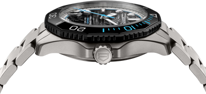 TAG Heuer Aquaracer Professional 500 Date Chronometer Black Dial Titanium Limited Edition Mens Watch  WBP5182.BF0010