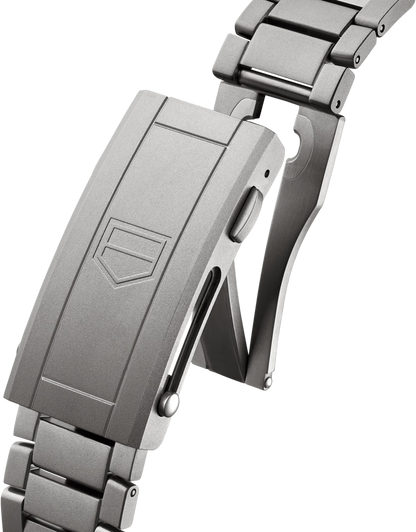 TAG Heuer Aquaracer Professional 500 Date Chronometer Black Dial Titanium Limited Edition Mens Watch  WBP5182.BF0010
