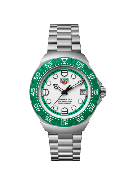 TAG Heuer Formula 1 Solargraph Limited Edition Stainless Steel Quartz Watch WBY1113.BA0042