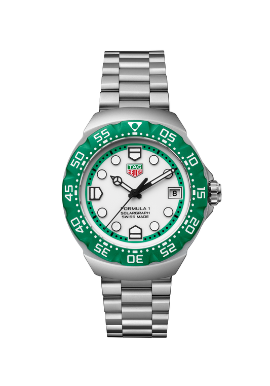 TAG Heuer Formula 1 Solargraph Limited Edition Stainless Steel Quartz Watch WBY1113.BA0042