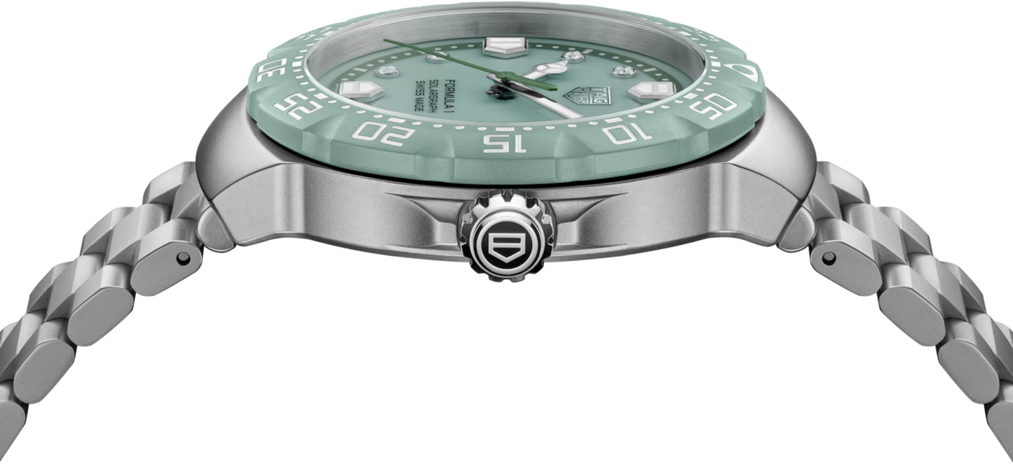 TAG Heuer Formula 1 Solargraph Limited Edition Stainless Steel Quartz Watch WBY111B.BA0042