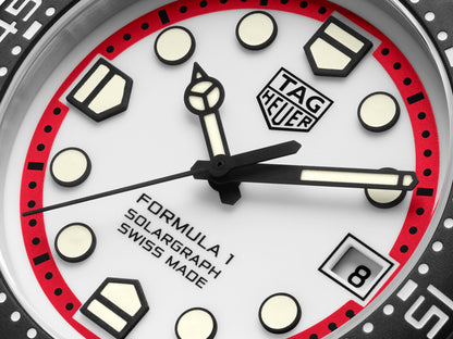 TAG Heuer Formula 1 Solargraph Stainless Steel Quartz Watch WBY1161.FT8086