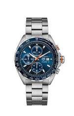 TAG Heuer Formula 1 Calibre 16 Automatic Blue Dial Stainless Steel Mens Chronograph Watch CAZ201G.BA0876