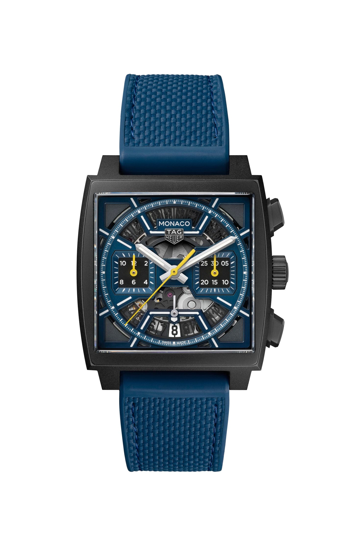 TAG Heuer Monaco Calibre TH20-00 Titanium Mens Chronograph Watch CBL2188.FT6261