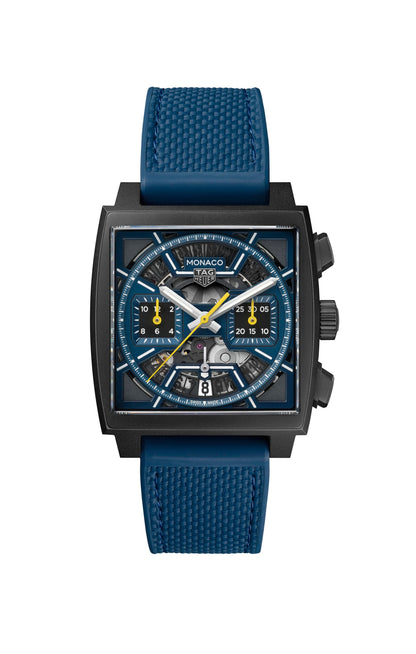 TAG Heuer Monaco Calibre TH20-00 Titanium Mens Chronograph Watch CBL2188.FT6261