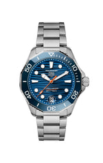 TAG Heuer Aquaracer Professional 300 Date Blue Dial Stainless Steel Mens Watch  WBP5111.BA0013