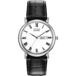 Citizen Eco-Drive  Stainless Steel Day-Date Mens Watch BM8240-11A